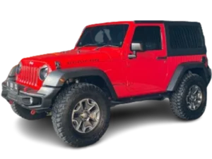 Sewa Jeep Rubicon Sahara Red