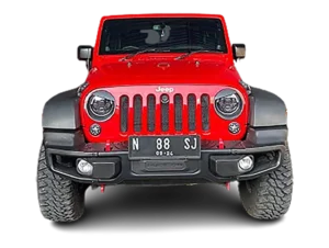 Sewa Jeep Rubicon Sahara Red