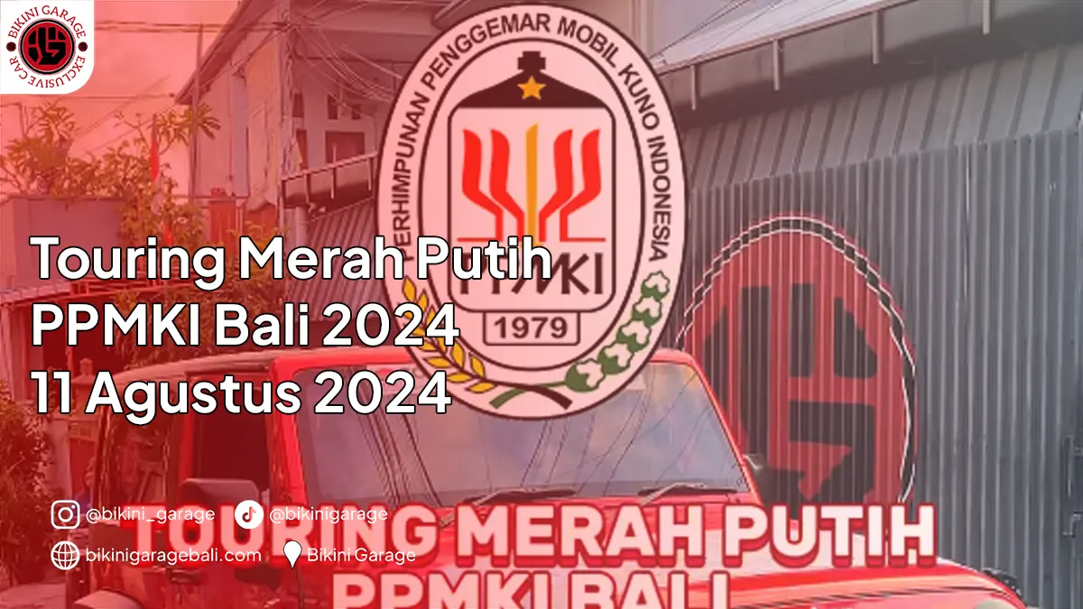 Touring Merah Putih PPMKI Bali 2024