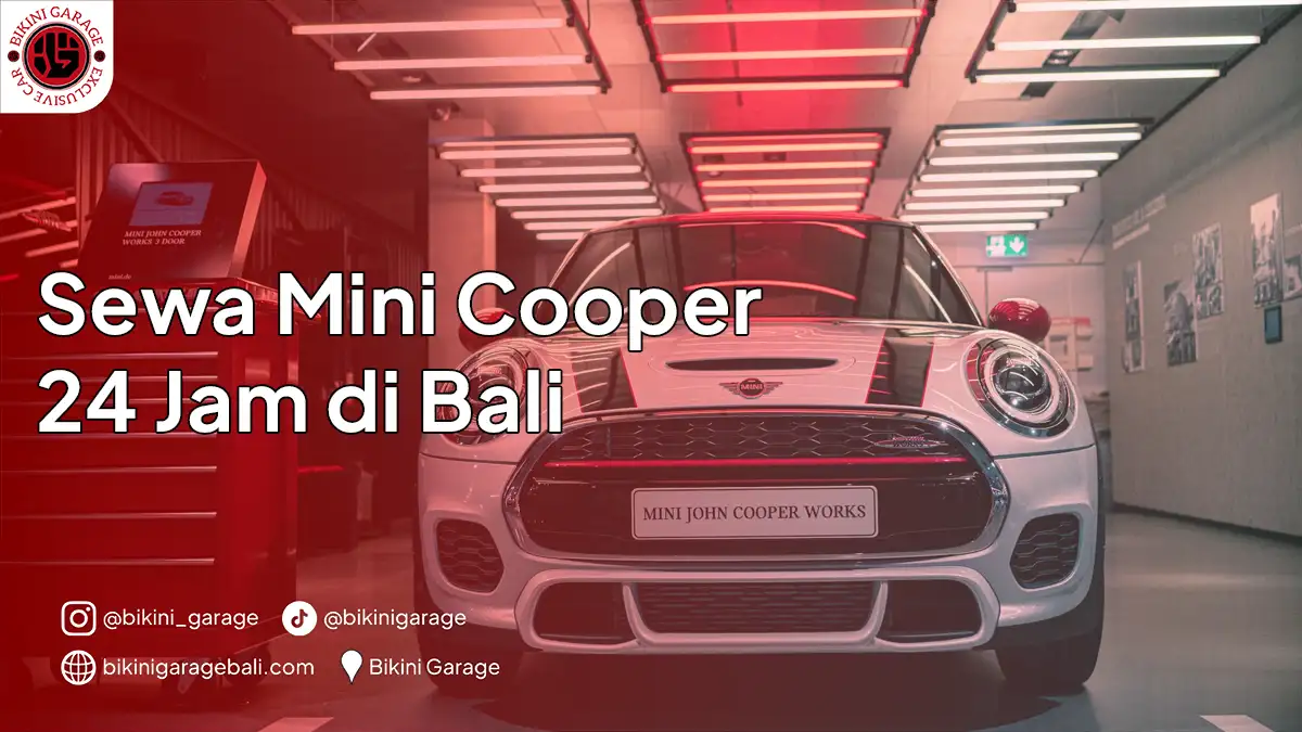 Sewa Mini Cooper 24 Jam di Bali