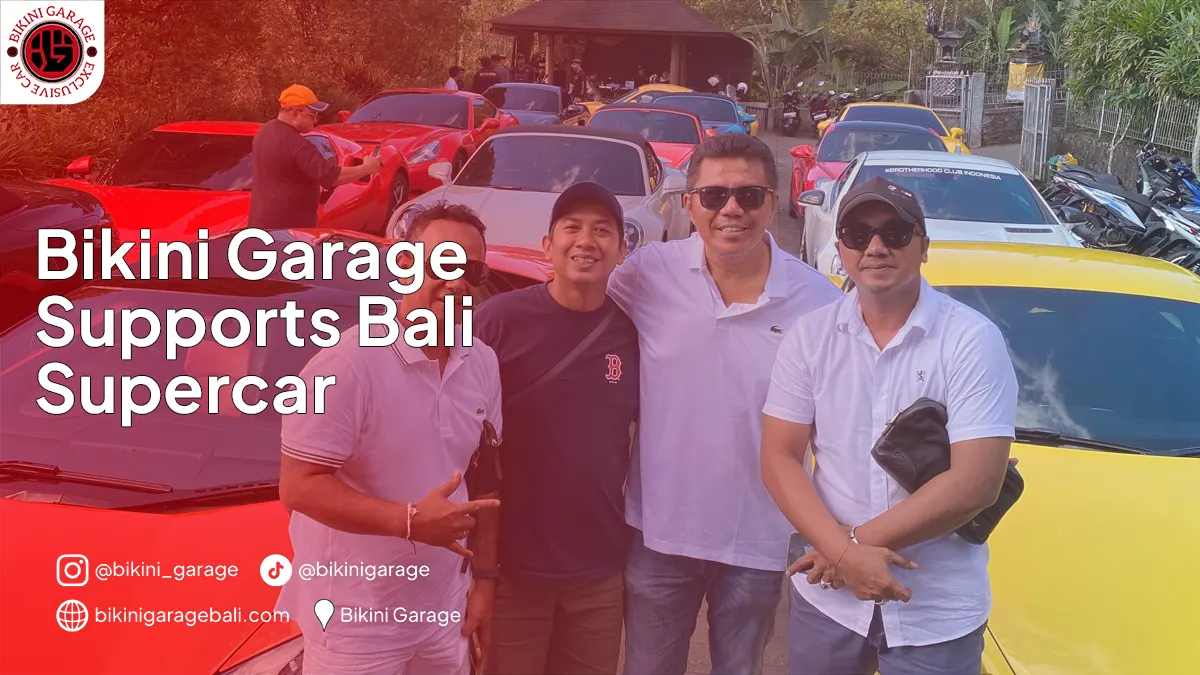 Bikini Garage Supports Bali Supercar Touring