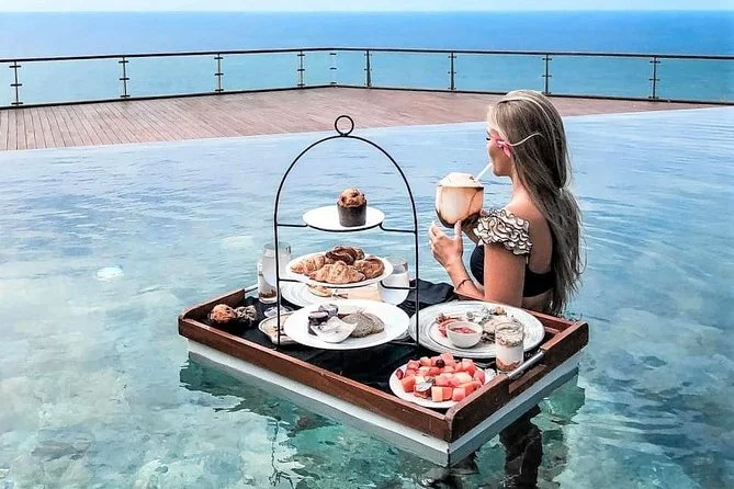The Edge Bali Floating Breakfast